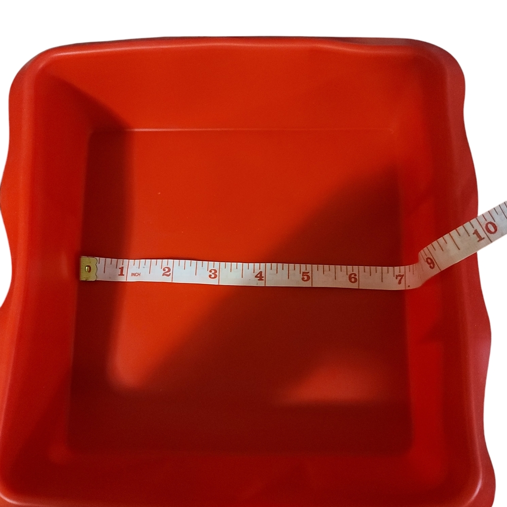 Vibrant Red Silicone Bakeware